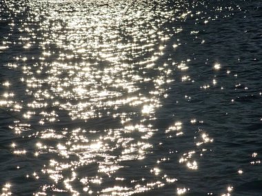 Sahildeki deniz dalgaları