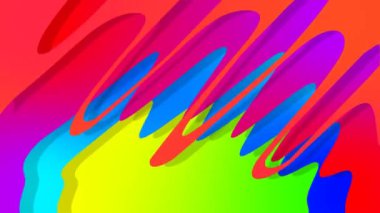 Bu bir üçgen dalgalanması soyut arkaplanının hareketli grafik animasyonu.