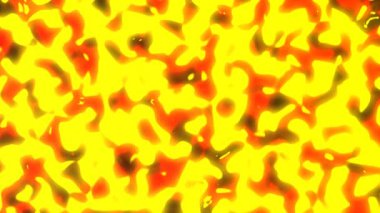 Sıvı Neon Çizgisi Soyut Arkaplan Animasyonu, Yeşil ve Beyaz Renkler