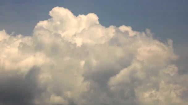 Jest Naturalny Upływ Czasu Zachmurzonego Nieba — Wideo stockowe