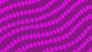 Bu, mor kıvrımlı el çizgili çizgili çizgi akış modelinin döngü üzerindeki hareketli grafik animasyonudur.