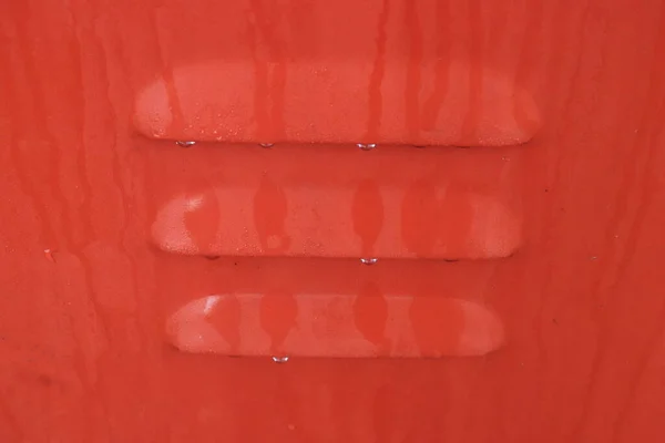 橙色背景下的水滴 — 图库照片