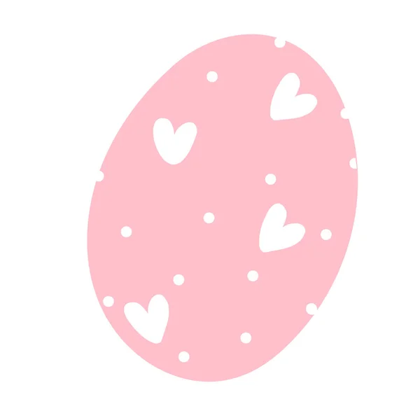 Easter Egg Vector Illustration Icon Decor — Stock Vector