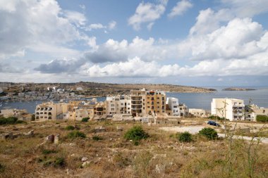 Güneşli bir günde Malta Abndond Hastanesi.