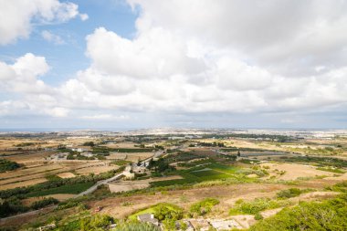 Manzara Mdina 'dan, Yaz Saati, Malta