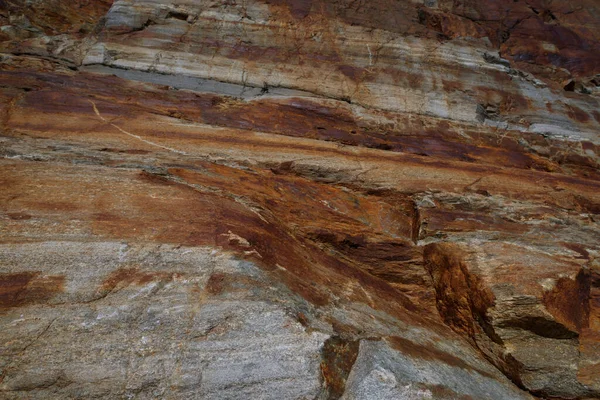 Textura Piedra Vista Desde Glaciar Stubai Stubaier Gletscher Los Alpes — Foto de Stock