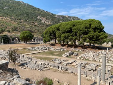 Tarihi Efes - Selcuk, Türkiye - Eski Pazar Yeri