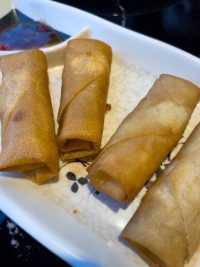 fresh Fried spring rolls