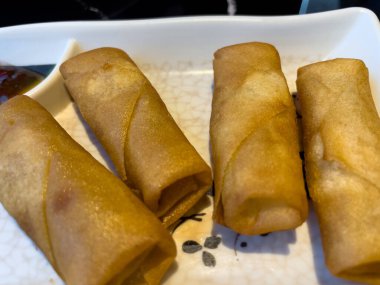 fresh Fried spring rolls