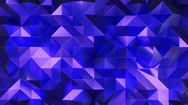 3D Rendering Abstract Background in Blue