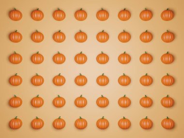 3B Hazırlama Kabağı Deseni Arkaplanı