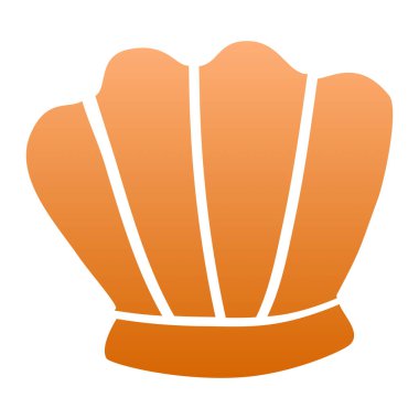 Yazın plaj temalı beyaz bir arkaplanda izole edilmiş bir karikatür. Etiket çizimi.