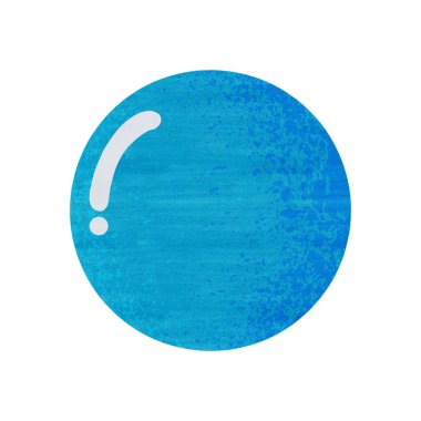 Bir karikatür hava kabarcığı beyaz zemin üzerinde izole bir yaz mevsiminde deniz teması, element illüstrasyonu