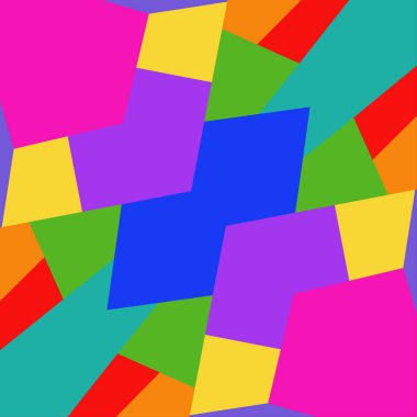 Renkli geometrik şekilli soyut bir arkaplan. vektör illüstrasyonu