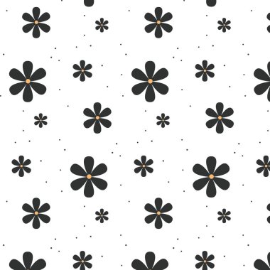 Çiçeklerle kusursuz desen