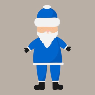 Aziz Nicholas. Sevgili Aziz Nicholas. Vektör illüstrasyonu