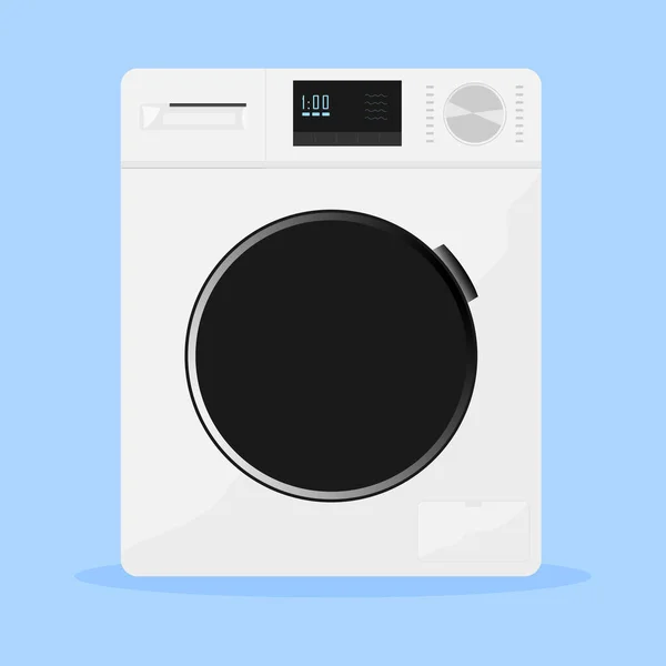 Washing Machine Vector Vector — Stock Vector
