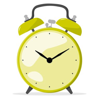 Alarm saat vektör çizimi.