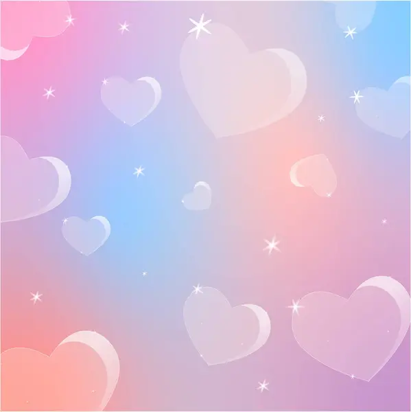 Abstract Colorful Background Y2K Background Valentines Day Y2K Wallpapers Wallpaper — Stock Vector