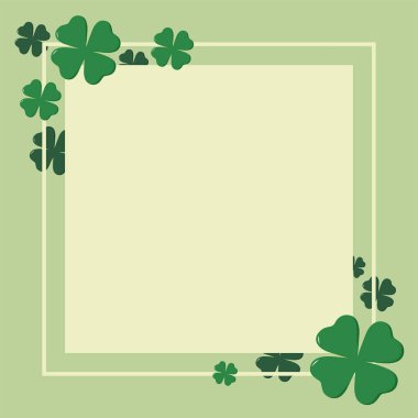 St Patricks günü arka plan. Vektör çizim