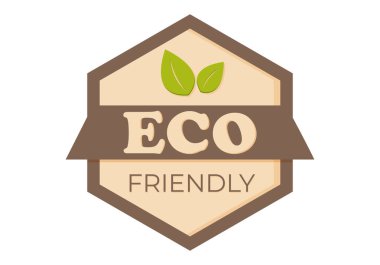 Çevre dostu etiket. Çevre dostu işareti. Ekoloji konsepti. Biyoloji, vejetaryen, eko ve diğer ikonlar. Vektör çizimi. Eko simgelerinin kümesi