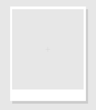 Kağıt üzerinde eski fotoğraf çerçeveleri. İpte boş fotoğraf çerçeveleri. Boş fotoğraf çerçevesi izole edildi. vektör illüstrasyonu