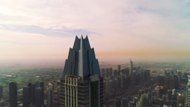 Top View Dubai Marina 101 — Stockvideo