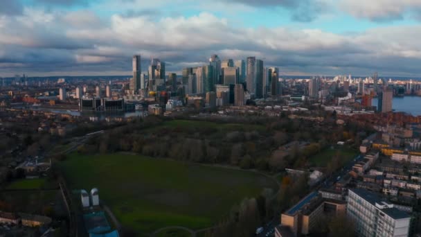 Best Drone Footage London City Day — Stockvideo