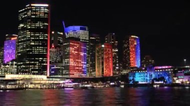 time lapse of a road with lights in Sydney