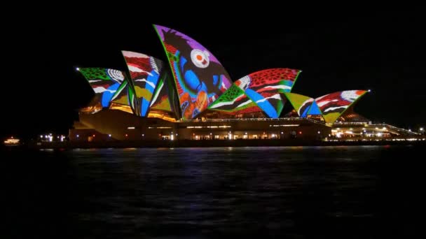 Opera House Show Sydney — Vídeos de Stock