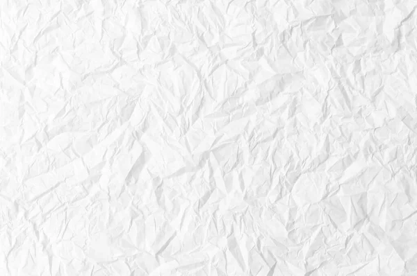 Ζαρωμένο Τσαλακωμένο Άσπρο Χαρτί Στένσιλ Χρησιμοποιείται Για Την Υφή Φόντου — Φωτογραφία Αρχείου