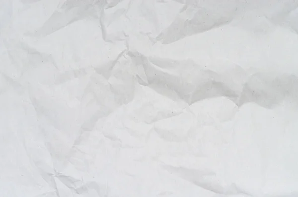 Kırışmış Buruşmuş Beyaz Şablon Kağıt Doku Arkaplan Dokusu Için Kullanılır — Stok fotoğraf