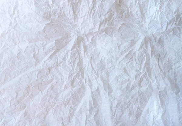 Wrinkled Crumpled White Stencil Paper Tissue Use Toilet Restroom Large — Stok fotoğraf