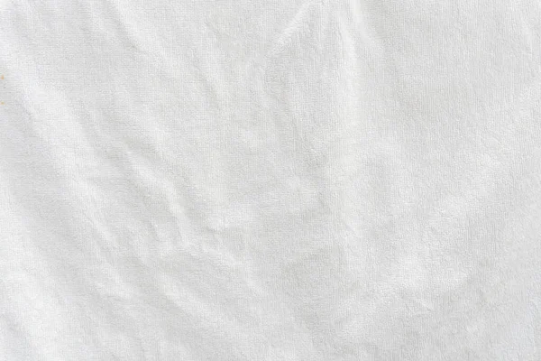 Білий Фон Текстури Рушника Невеликим Хвильовим Візерунком Був Зроблений Яким — стокове фото