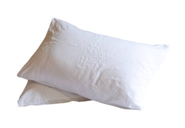 Beyaz yastıklar, konukların otel ya da dinlenme odalarında kullanılması sonrasında beyaz arka planda kırpma yolu ile izole edilir. Günlük hayatta konforlu ve mutlu uyku kavramı