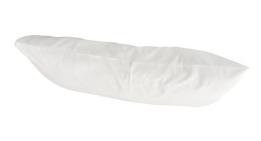 Kullanımdan sonra bir beyaz yastık png dosya biçiminde kırpma yolu ile izole edilir.