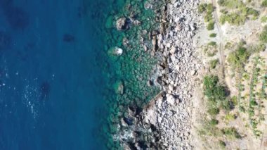 Bereketli bir muz koruluğuna kurulmuş tenha bir kumsalın yer aldığı havadan çekilmiş bir video kristal berrak turkuaz suları el değmemiş kumlu sahili kucaklayarak dinginlik ve doğal güzellik vahası yaratıyor.