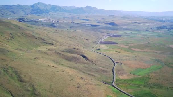Кадри Erzurum Plain Palandoken Mountains Літній Сезон Високоякісні Кадри Твердим — стокове відео