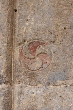 Erzurum Çifte Minare Madrasa Taş Karmaşık Oymalar ve Süslemeler. Yüksek kalite fotoğraf