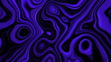 Mavi koyu sıvı boya girdapları ya da soyut şekiller bir arkaplan oluşturur. Yüksek kaliteli FullHD görüntüler