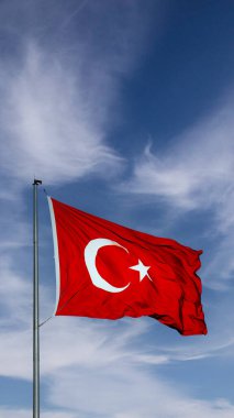 Türkiye 'nin 30 Ağustos' taki zafer günü veya 30 Ağustos zafer bayramı ve Türk bayrağı. Yüksek kalite fotoğraf