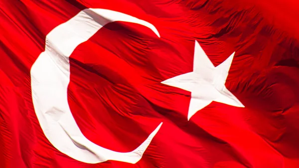 Святом 100 Річчя Турецької Республіки Турецька Тис Крон Прапор Туреччини — стокове фото