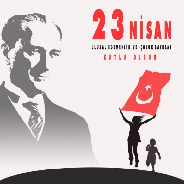  23 Nisan Ulusal Egemenlik ve Cocuk Bayrami, çeviri: 23 Nisan Ulusal Egemenlik ve Çocuk Günü.