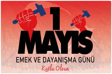 Hindi günü afişi. 18 Mayıs Türk Cumhuriyeti Günü.