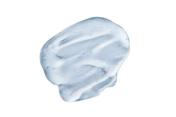 Serum Gel Swatch Isolated White Background Cosmetic Transparent Gel Serum — Stock Fotó