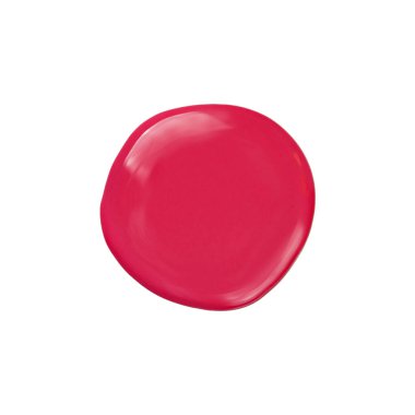 Beyaz arka planda izole edilmiş pembe jöle ya da ruj örnekleri. Tasarım için oje lekesi.