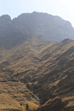 Gran Canaria 'nın engebeli manzarası