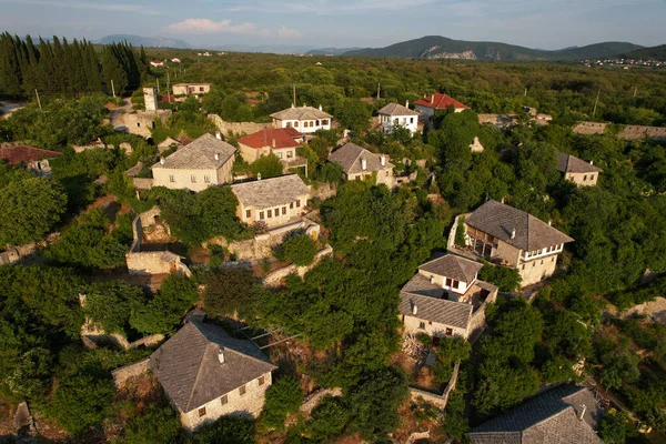 Ein Blick Von Poitelj Bosnien Und Herzegowina Stockbild