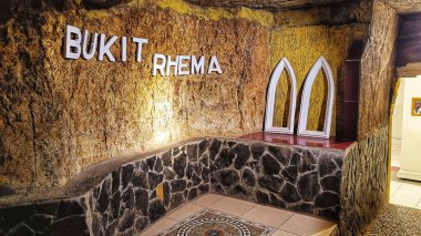 Magelang Regency, Central Java, Endonezya - 14 Haziran 2024: Bukit Rhema