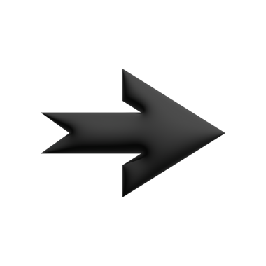 3B varyasyon ok veya yön simgesini şişir